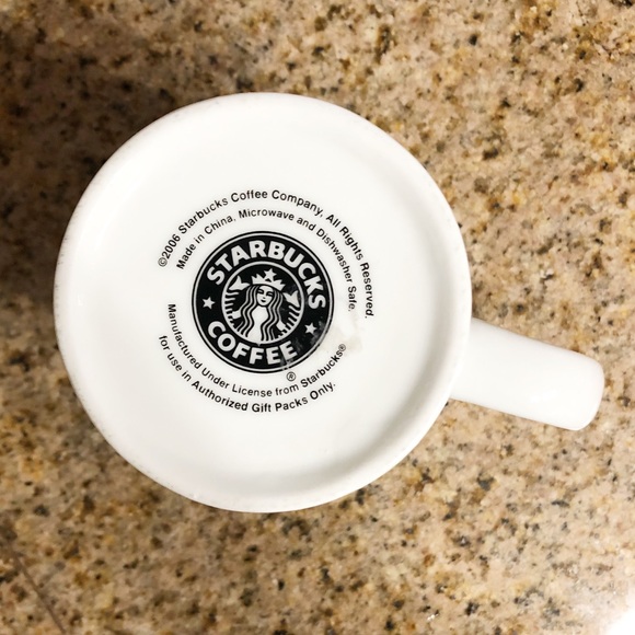 Starbucks emblem  ceramic coffee mug 2006 - Picture 3 of 4